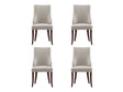 Connie Dining Chair in Light Grey (set of 4) by Manhattan Comfort at Eve Furniture
