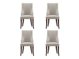 Connie Dining Chair in Light Grey (set of 4) by Manhattan Comfort at Eve Furniture