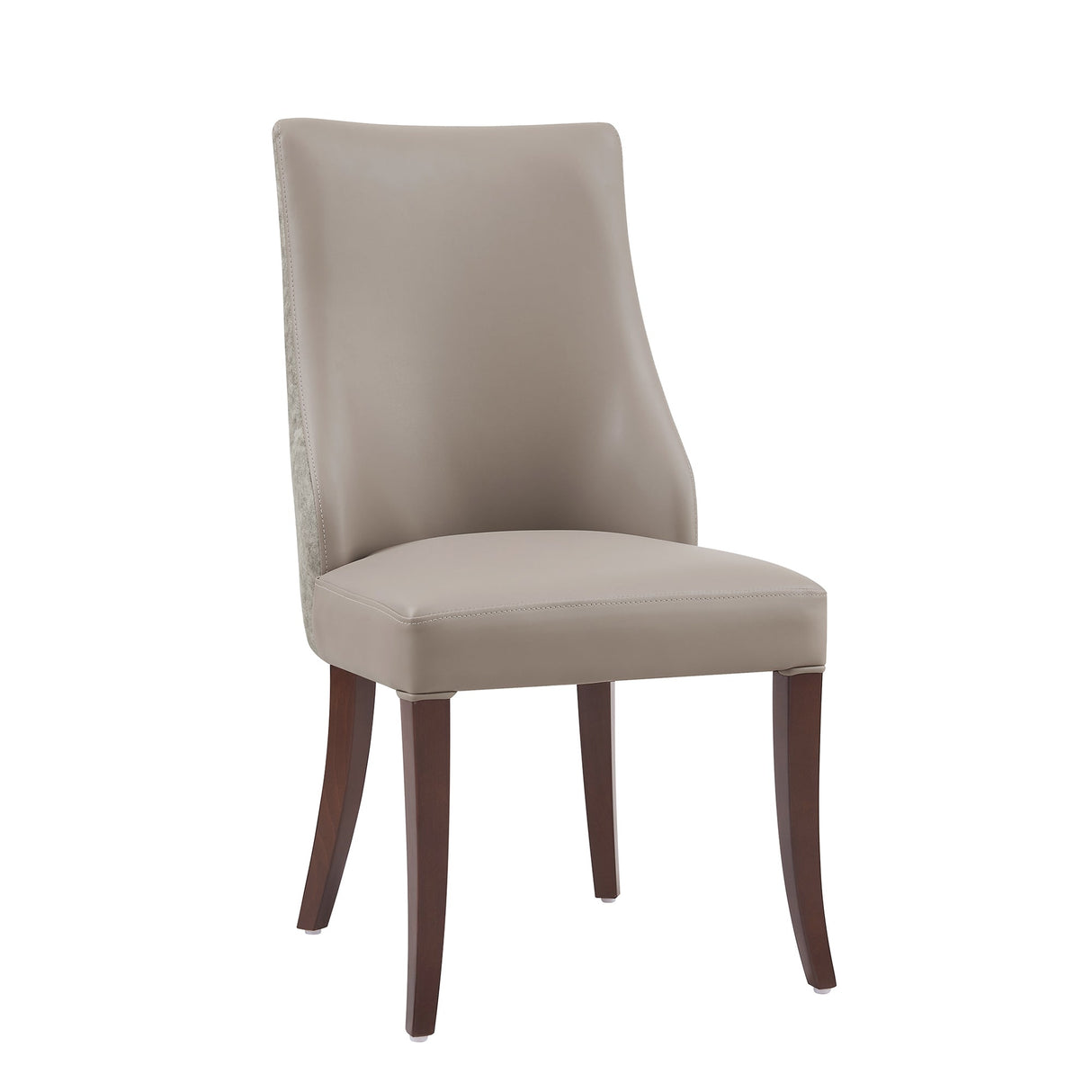 Connie Dining Chair in Taupe (set of 2) by Manhattan Comfort at Eve Furniture
