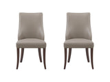Connie Dining Chair in Taupe (set of 2) by Manhattan Comfort at Eve Furniture