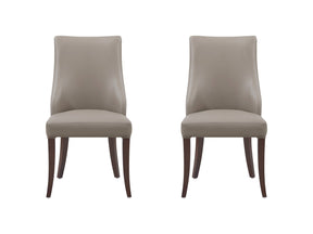 Connie Dining Chair in Taupe (set of 2) by Manhattan Comfort at Eve Furniture