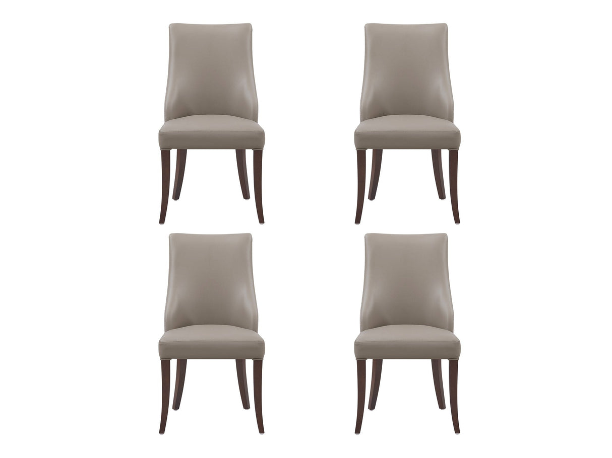 Connie Dining Chair in Taupe (set of 4) by Manhattan Comfort at Eve Furniture