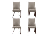 Connie Dining Chair in Taupe (set of 4) by Manhattan Comfort at Eve Furniture