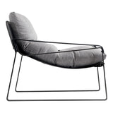 Connor Club Chair - Snowfolds Grey by Moe's Home at Eve Furniture