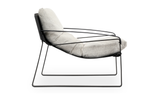 Connor Club Chair - White by Moe's Home at Eve Furniture