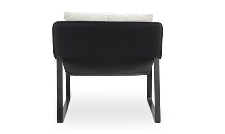 Connor Club Chair - White by Moe's Home at Eve Furniture