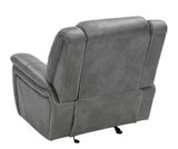 Conrad Grey 3-piece Upholstered Padded Arm Motion Sofa Set by Coaster at Eve Furniture