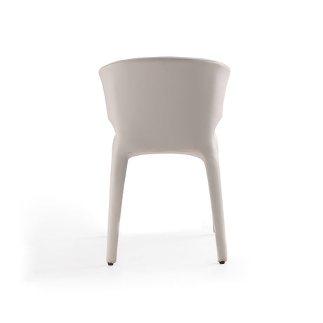 Conrad Leather Dining Chair in Cream (set of 2) by Manhattan Comfort at Eve Furniture