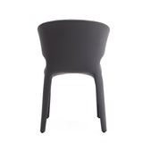 Conrad Leather Dining Chair in Grey (set of 2) by Manhattan Comfort at Eve Furniture