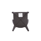 Conrad Woven Tweed Dining Chair in Black (set of 4) by Manhattan Comfort at Eve Furniture