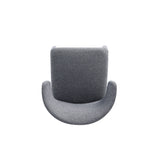Conrad Woven Tweed Dining Chair in Grey (set of 2) by Manhattan Comfort at Eve Furniture