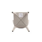 Conrad Woven Tweed Dining Chair in Wheat (set of 2) by Manhattan Comfort at Eve Furniture