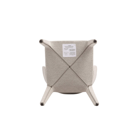 Conrad Woven Tweed Dining Chair in Wheat (set of 2) by Manhattan Comfort at Eve Furniture