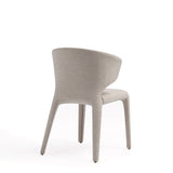 Conrad Woven Tweed Dining Chair in Wheat (set of 4) by Manhattan Comfort at Eve Furniture