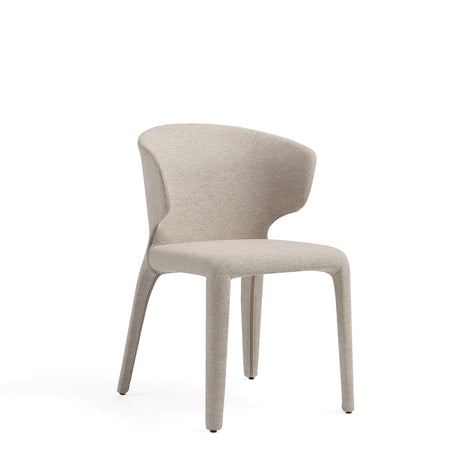 Conrad Woven Tweed Dining Chair in Wheat (set of 4) by Manhattan Comfort at Eve Furniture