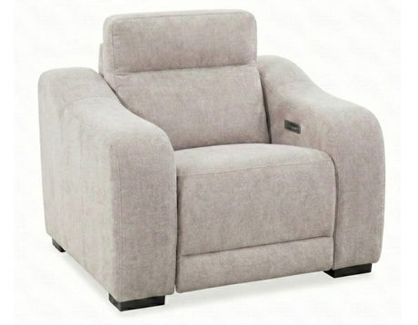 Conroe Tan Power Recliner by Steve Silver at Eve Furniture