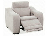 Conroe Tan Power Recliner by Steve Silver at Eve Furniture