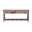 Console Table 71" in Reclaimed Boatwood by Home Trends & Design at Eve Furniture