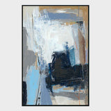 Construct Blue Painting Art 48x72 by Buddy Whitlock by Classic Home at Eve Furniture