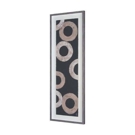 Continuous Intention I by Studio M a handmade Original Framed Artwork under Glass by Mercana at Eve Furniture