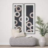 Continuous Intention I by Studio M a handmade Original Framed Artwork under Glass by Mercana at Eve Furniture