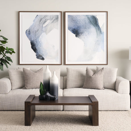 Continuous Journey I by Ira Havuka a Hand Embellished Framed Art Print Matted under Glass by Mercana at Eve Furniture