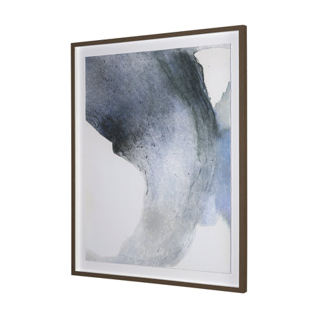 Continuous Journey II by Ira Havuka a Hand Embellished Framed Art Print Matted under Glass by Mercana at Eve Furniture