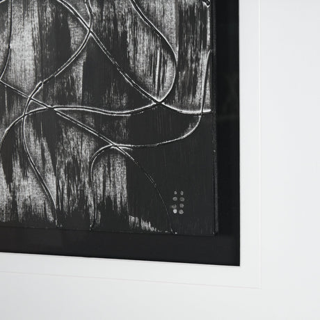 Continuous Strand II by Studio M a handmade Original Framed Artwork under Glass by Mercana at Eve Furniture