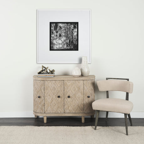 Continuous Strand II by Studio M a handmade Original Framed Artwork under Glass by Mercana at Eve Furniture