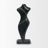 Contour Black Marble Silhouette Decorative Object by Mercana at Eve Furniture