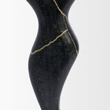 Contour Black Marble Silhouette Decorative Object by Mercana at Eve Furniture
