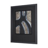 Contrasting Paths I by Studio M a handmade Original Framed 3D Textured Artwork under Glass by Mercana at Eve Furniture