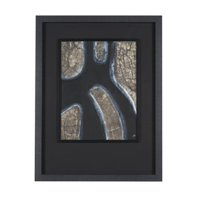 Contrasting Paths I by Studio M a handmade Original Framed 3D Textured Artwork under Glass by Mercana at Eve Furniture