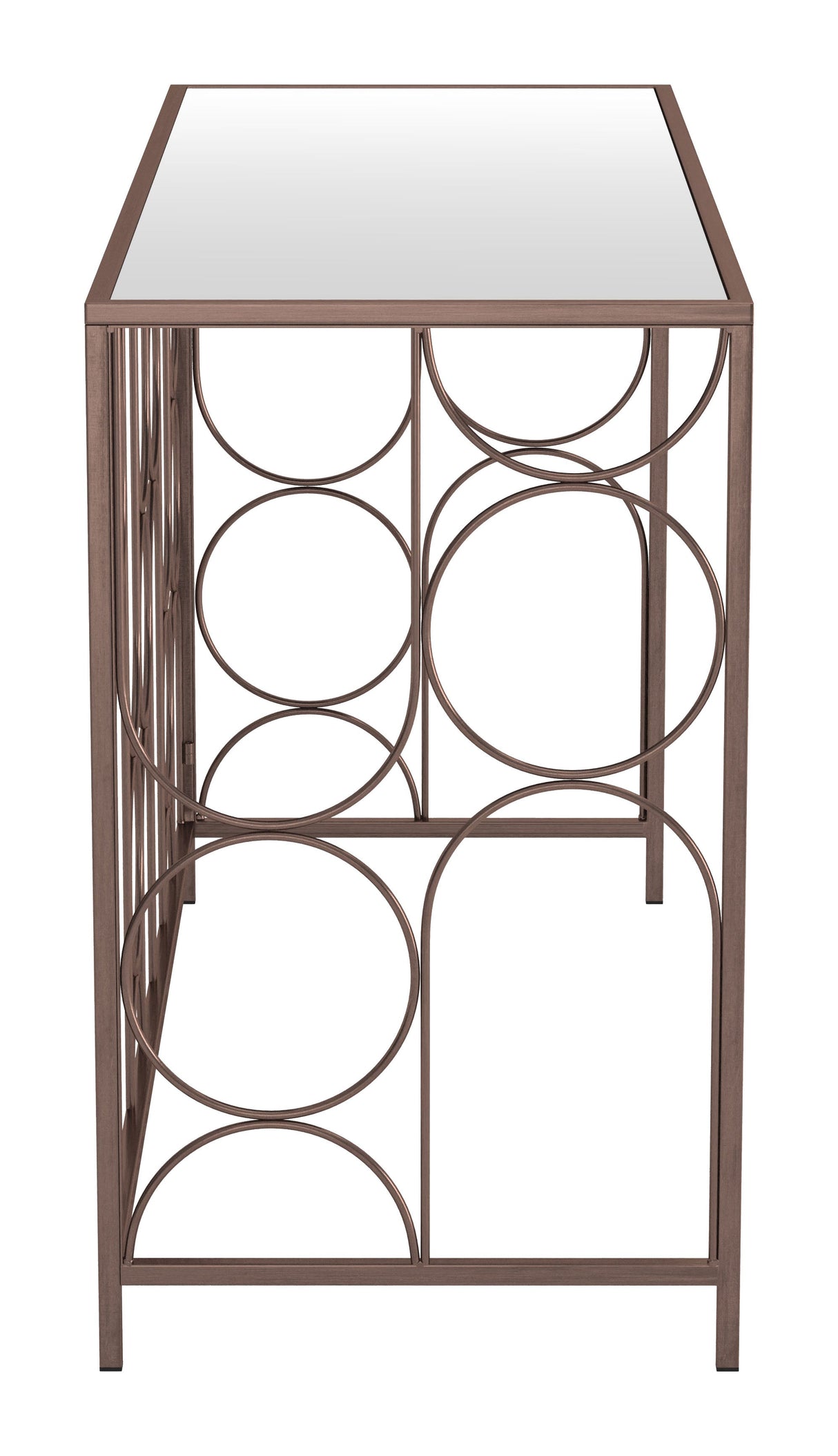 Convale Bronze Console Table by Zuomod at Eve Furniture