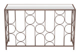 Convale Bronze Console Table by Zuomod at Eve Furniture