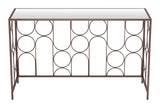Convale Bronze Console Table by Zuomod at Eve Furniture