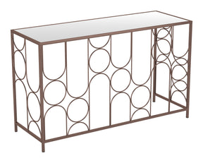 Convale Bronze Console Table by Zuomod at Eve Furniture