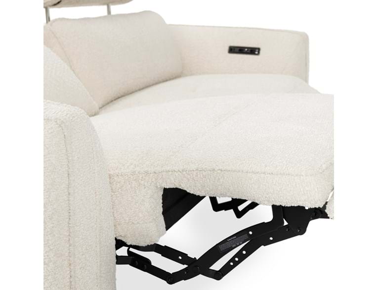 Conway Ivory 2 Piece Power Reclining Sofa by Classic Home at Eve Furniture