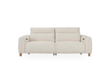 Conway Ivory 2 Piece Power Reclining Sofa by Classic Home at Eve Furniture