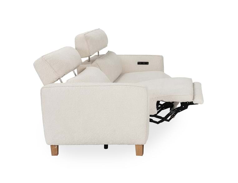 Conway Ivory 2 Piece Power Reclining Sofa by Classic Home at Eve Furniture