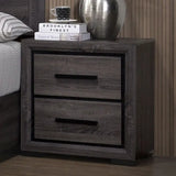Conwy Gray 5-Piece Queen Bedroom Set by Furniture of America at Eve Furniture