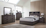 Conwy Gray California King Bed by Furniture of America at Eve Furniture