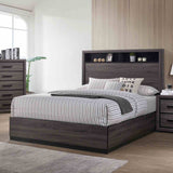 Conwy Gray California King Bed by Furniture of America at Eve Furniture