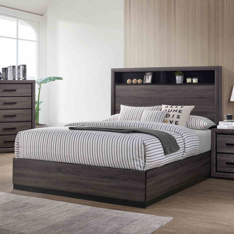 Conwy Gray California King Bed by Furniture of America at Eve Furniture