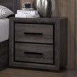 Conwy Gray Night Stand by Furniture of America at Eve Furniture