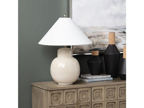 Coolie Tan Table Lamp by Crestview at Eve Furniture