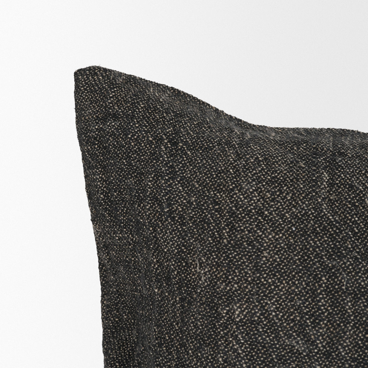 Cooper 14x26 Lumbar Black w/ Cream Stripe Decorative Pillow Cover by Mercana at Eve Furniture