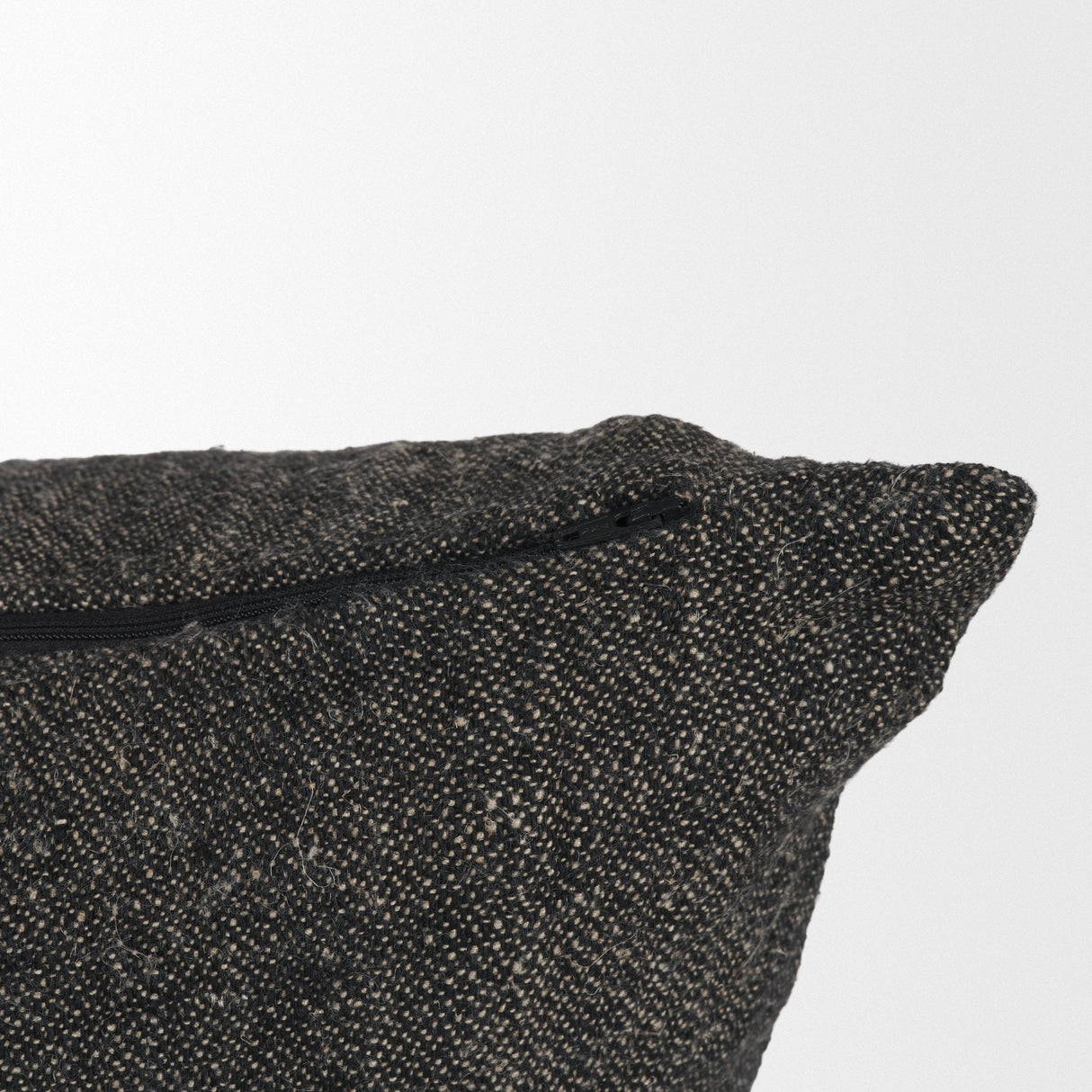 Cooper Square Black w/ Cream Stripe Decorative Pillow Cover by Mercana at Eve Furniture