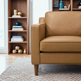 Cooper Tan Leather Lounge Chair by Ashcroft Imports at Eve Furniture