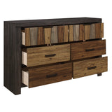 Cooper Wire Brushed Dresser by Homelegance at Eve Furniture